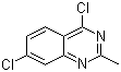 4,7-二氯-2-甲基喹唑啉分子结构 (CAS 38154-43-7)