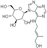 反式-玉米素 7-葡糖苷分子结构 (CAS 38165-56-9)