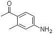 4'-氨基-2'-甲基苯乙酮分子结构 (CAS 38177-98-9)
