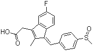 舒林酸分子结构 (CAS 38194-50-2)