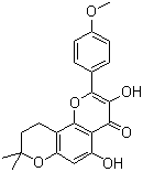 脱水淫羊藿素分子结构 (CAS 38226-86-7)
