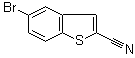 5-溴苯并[b]噻吩-2-甲腈分子结构 (CAS 38251-66-0)