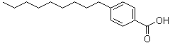 4-壬基苯甲酸分子结构 (CAS 38289-46-2)