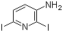 2,6-二碘-3-吡啶胺分子结构 (CAS 383131-50-8)