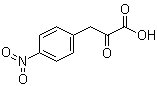 (对硝基苯基)丙酮酸分子结构 (CAS 38335-24-9)