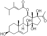 告达庭分子结构 (CAS 38395-02-7)