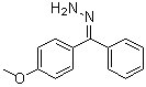 4-甲氧基二苯甲酮腙分子结构 (CAS 38395-64-1)
