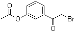 3'-Acetoxy-2-bromoacetophenone molecular structure (CAS 38396-89-3)