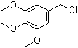 3,4,5-三甲氧基苄氯分子结构 (CAS 3840-30-0)