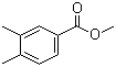 3,4-二甲基苯甲酸甲酯分子结构 (CAS 38404-42-1)