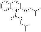 1,2-二氢-2-异丁氧基喹啉-1-甲酸异丁酯分子结构 (CAS 38428-14-7)