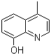 4-甲基-8-羟基喹啉分子结构 (CAS 3846-73-9)