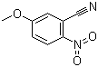 2-硝基-5-甲氧基苯腈分子结构 (CAS 38469-84-0)