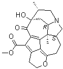 Daphnicyclidine F分子结构 (CAS 385384-26-9)