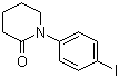1-(4-Iodophenyl)-2-piperidinone molecular structure (CAS 385425-15-0)