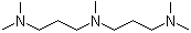 五甲基二丙烯三胺分子结构 (CAS 3855-32-1)