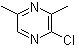 2-氯-3,5-二甲基吡嗪分子结构 (CAS 38557-72-1)