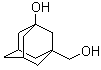 3-(Hydroxymethyl)-1-adamantol molecular structure (CAS 38584-37-1)