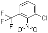 3-氯-2-硝基三氟甲苯分子结构 (CAS 386-70-9)