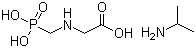 草甘膦异丙胺盐分子结构 (CAS 38641-94-0)
