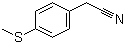 4-(甲硫基)苯基乙腈分子结构 (CAS 38746-92-8)