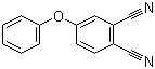 4-苯氧基邻苯二甲腈分子结构 (CAS 38791-62-7)