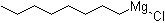 Octylmagnesium chloride molecular structure (CAS 38841-98-4)
