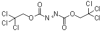 Bis(2,2,2-trichloroethyl) azodicarboxylate molecular structure (CAS 38857-88-4)