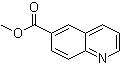 6-喹啉甲酸甲酯分子结构 (CAS 38896-30-9)