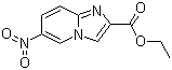 6-硝基咪唑并[1,2-a]吡啶-2-羧酸乙酯分子结构 (CAS 38923-08-9)