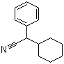 2-环己基-2-苯基乙腈分子结构 (CAS 3893-23-0)