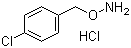 O-(4-氯苄基)羟胺盐酸盐分子结构 (CAS 38936-60-6)