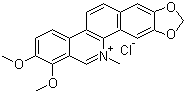 盐酸白屈菜红碱分子结构 (CAS 3895-92-9)