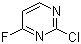 2-氯-4-氟嘧啶分子结构 (CAS 38953-29-6)