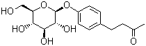 覆盆子酮葡萄糖甙分子结构 (CAS 38963-94-9)