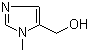 (1-甲基-1H-咪唑-5-基)甲醇分子结构 (CAS 38993-84-9)