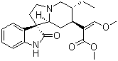 异钩藤碱分子结构 (CAS 39032-62-7)