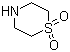 硫代吗啉-1,1-二氧化物分子结构 (CAS 39093-93-1)