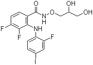 PD 0325901分子结构 (CAS 391210-10-9)