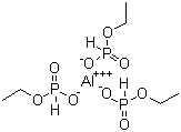 structure of CAS# 39148-24-8, Fosetyl-aluminum;Fosetyl-Al; Aliette; Phosethyl-Al; Chipco aliette WDG; Efosite-Al; Aluminum tris(ethyl phosphonate)