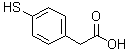 4-巯基苯乙酸分子结构 (CAS 39161-84-7)