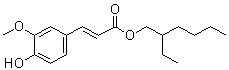 阿魏酸异辛酯分子结构 (CAS 391900-25-7)