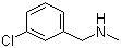 3-氯-N-甲基苄胺分子结构 (CAS 39191-07-6)