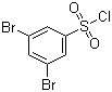 3,5-二溴苯磺酰氯分子结构 (CAS 39213-20-2)