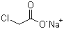 结构式 CAS# 3926-62-3, 氯乙酸钠