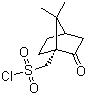 左旋樟脑-10-磺酰氯分子结构 (CAS 39262-22-1)