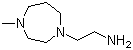 1-(2-氨乙基)-4-甲基-[1,4]二氮杂环庚烷分子结构 (CAS 39270-45-6)