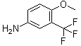 5-氨基-2-甲氧基三氟甲苯分子结构 (CAS 393-15-7)