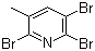 2,5,6-三溴-3-甲基吡啶分子结构 (CAS 393516-82-0)