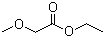 结构式 CAS# 3938-96-3, 甲氧基乙酸乙酯